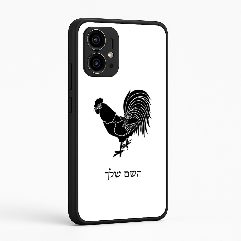 כיסוי בעיצוב אישי עם השם שלך לדגם - Motorola Edge 50 Pro 5G בעיצוב תרנגול
