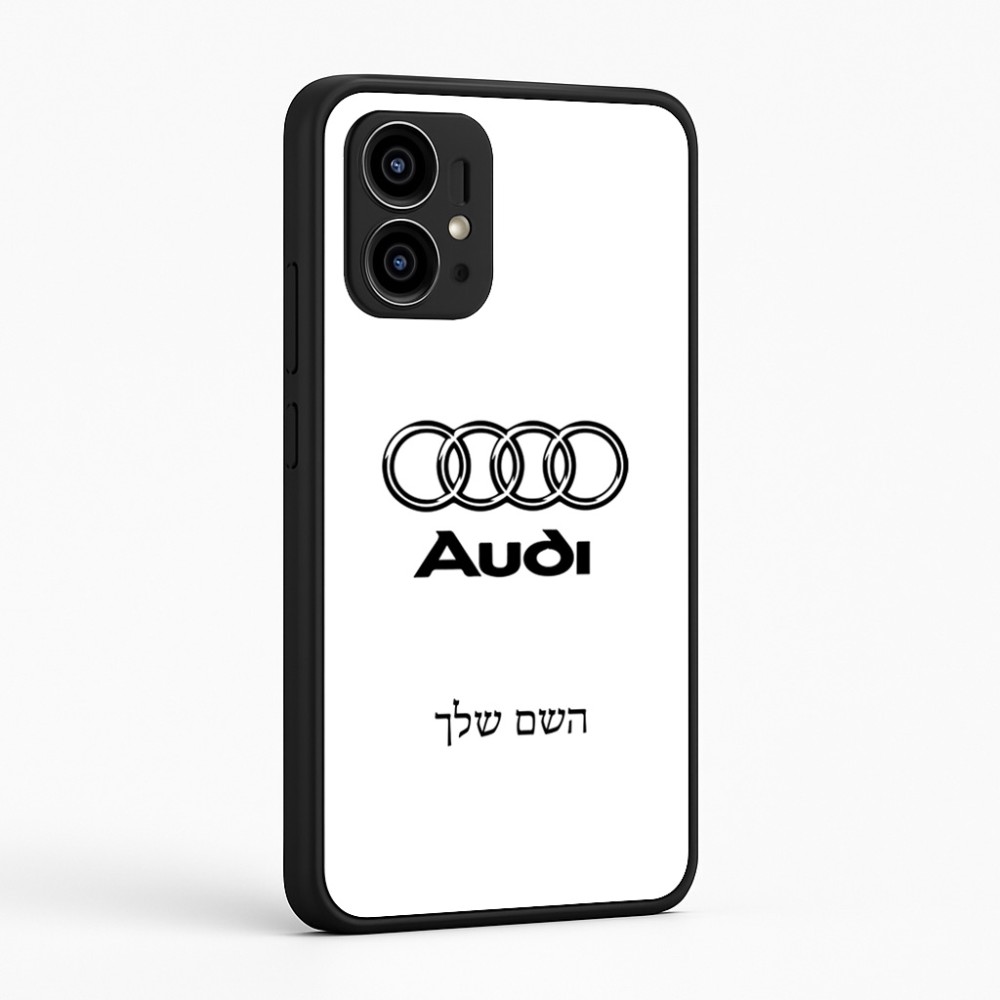 כיסוי בעיצוב אישי עם השם שלך לדגם - Motorola Edge 50 Pro 5G בעיצוב אאודי