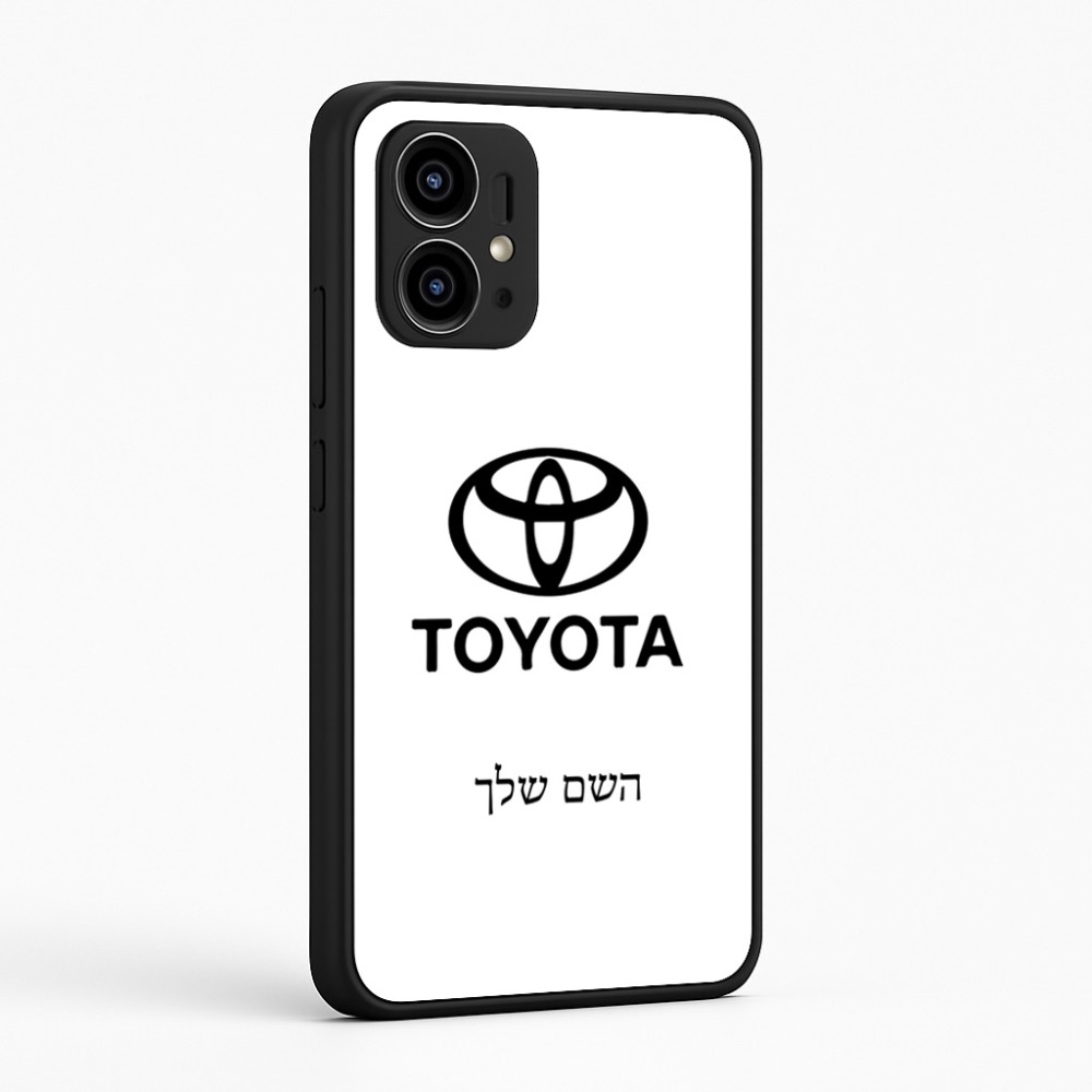 כיסוי בעיצוב אישי עם השם שלך לדגם - Motorola Edge 50 Pro 5G בעיצוב טויוטה