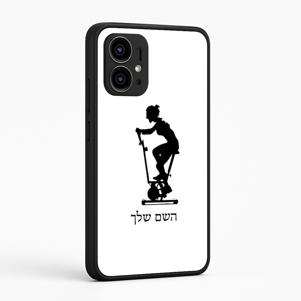 כיסוי בעיצוב אישי עם השם שלך לדגם - Motorola Edge 50 Pro 5G בעיצוב אימון ספינינג - אישה