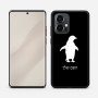 כיסוי בעיצוב אישי עם השם שלך לדגם - Motorola Edge 50 Pro 5G בעיצוב פינגווין
