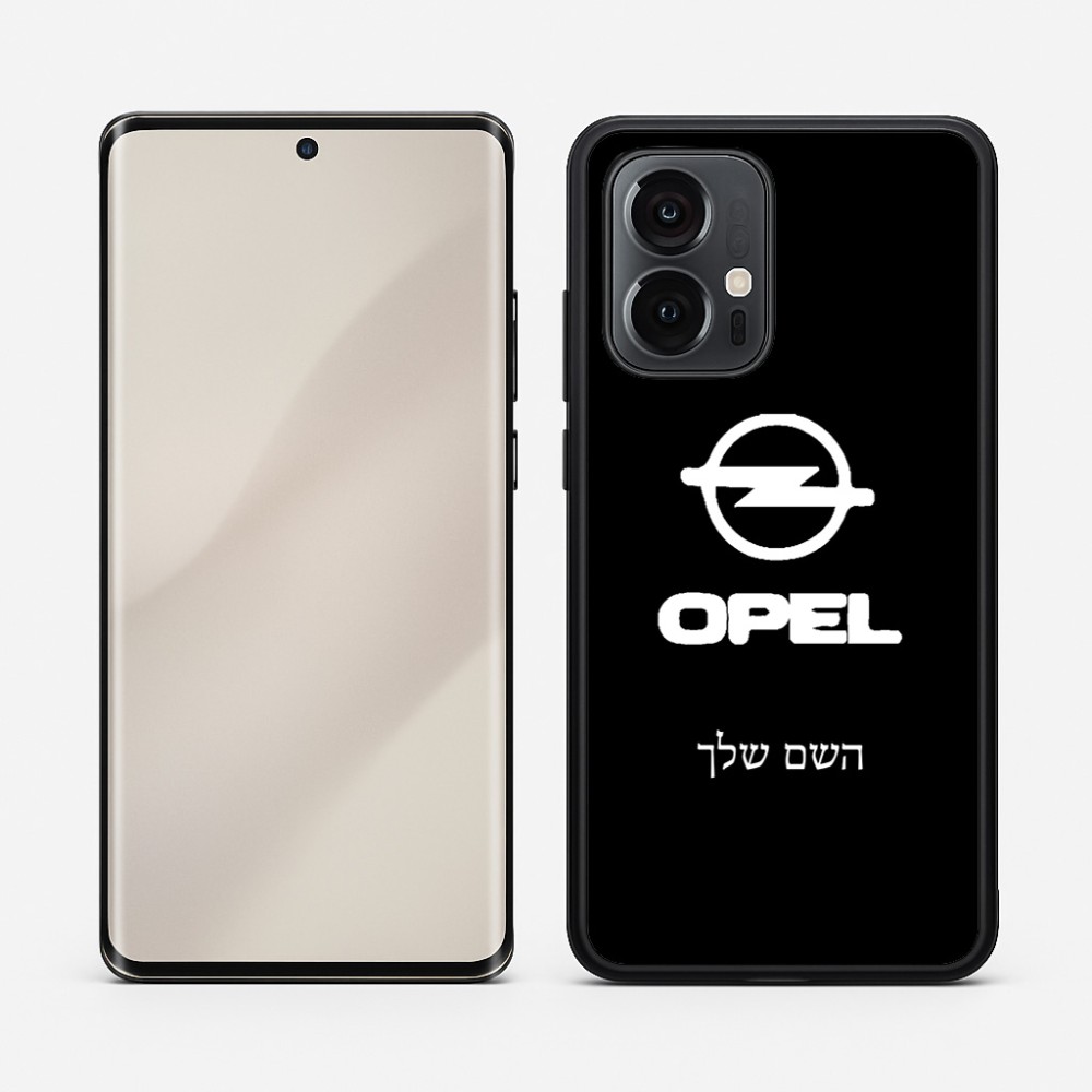 כיסוי בעיצוב אישי עם השם שלך לדגם - Motorola Edge 50 Pro 5G בעיצוב אופל