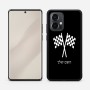 כיסוי בעיצוב אישי עם השם שלך לדגם - Motorola Edge 50 Pro 5G בעיצוב דגל המירוץ