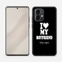 כיסוי בעיצוב אישי עם השם שלך לדגם - Motorola Edge 50 Pro 5G בעיצוב אוהבת את החבר שלי