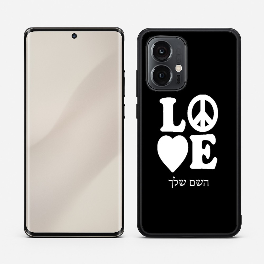 כיסוי בעיצוב אישי עם השם שלך לדגם - Motorola Edge 50 Pro 5G בעיצוב אהבה