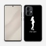 כיסוי בעיצוב אישי עם השם שלך לדגם - Motorola Edge 50 Pro 5G בעיצוב אישה בהריון