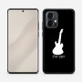 כיסוי בעיצוב אישי עם השם שלך לדגם - Motorola Edge 50 Pro 5G בעיצוב גיטרה