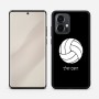 כיסוי בעיצוב אישי עם השם שלך לדגם - Motorola Edge 50 Pro 5G בעיצוב כדור כדורעף