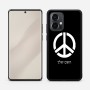 כיסוי בעיצוב אישי עם השם שלך לדגם - Motorola Edge 50 Pro 5G בעיצוב סמל השלום