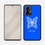 כיסוי בעיצוב אישי עם השם שלך לדגם - Motorola Edge 50 Pro 5G בעיצוב פרפר