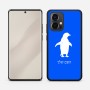 כיסוי בעיצוב אישי עם השם שלך לדגם - Motorola Edge 50 Pro 5G בעיצוב פינגווין