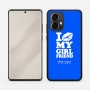 כיסוי בעיצוב אישי עם השם שלך לדגם - Motorola Edge 50 Pro 5G בעיצוב לנשק את החברה שלי