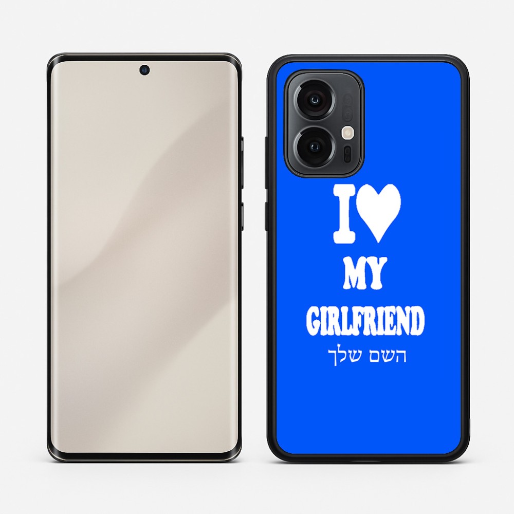 כיסוי בעיצוב אישי עם השם שלך לדגם - Motorola Edge 50 Pro 5G בעיצוב אוהב את החברה שלי