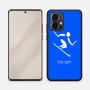 כיסוי בעיצוב אישי עם השם שלך לדגם - Motorola Edge 50 Pro 5G בעיצוב סקי אולימפי