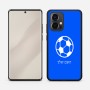 כיסוי בעיצוב אישי עם השם שלך לדגם - Motorola Edge 50 Pro 5G בעיצוב כדורגל כדור כדורגל