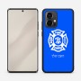 כיסוי בעיצוב אישי עם השם שלך לדגם - Motorola Edge 50 Pro 5G בעיצוב כבאי - תגית