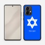 כיסוי בעיצוב אישי עם השם שלך לדגם - Motorola Edge 50 Pro 5G בעיצוב מגן דוד - מגן דוד - ישראל