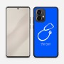 כיסוי בעיצוב אישי עם השם שלך לדגם - Motorola Edge 50 Pro 5G בעיצוב סטטוסקופ רופא