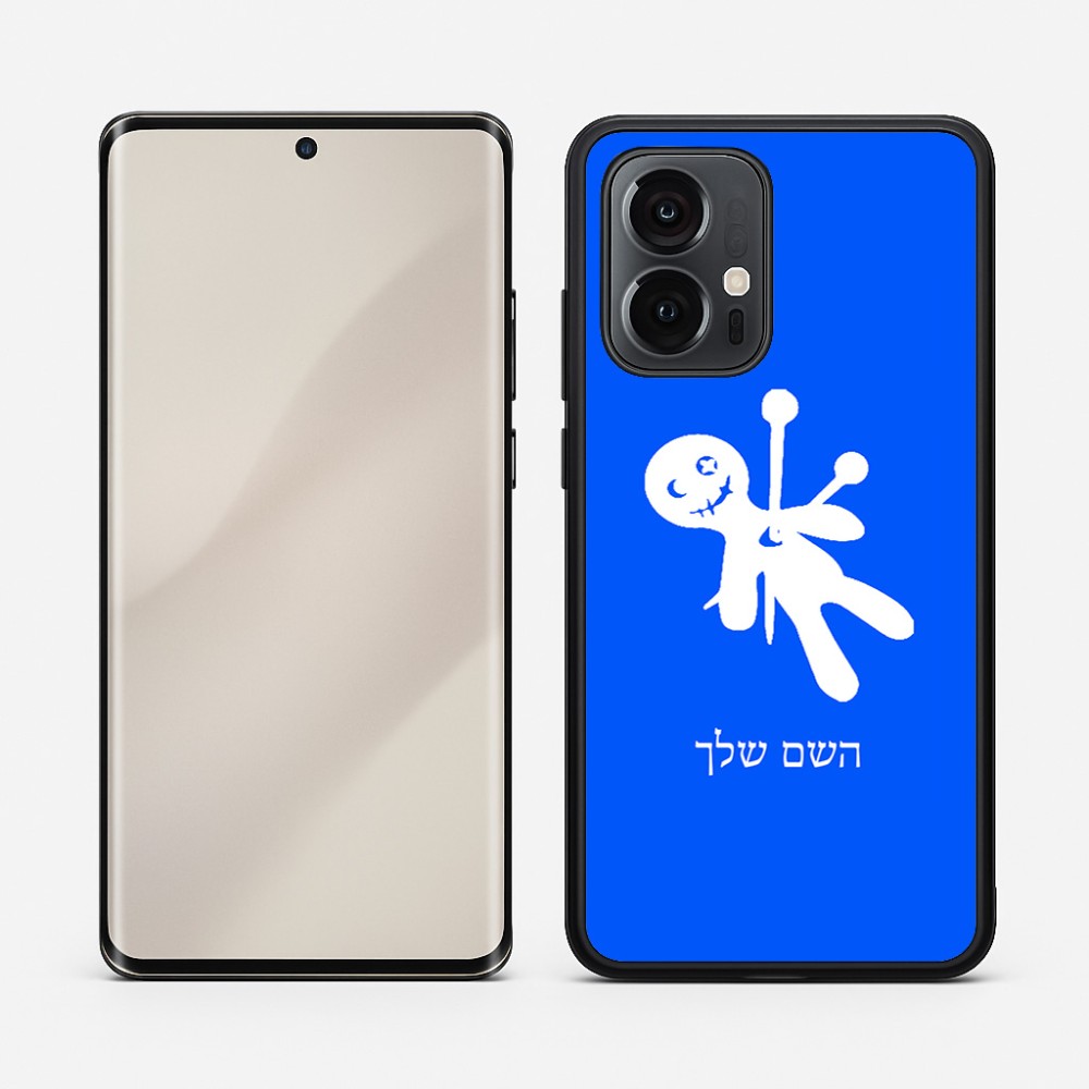 כיסוי בעיצוב אישי עם השם שלך לדגם - Motorola Edge 50 Pro 5G בעיצוב וודו
