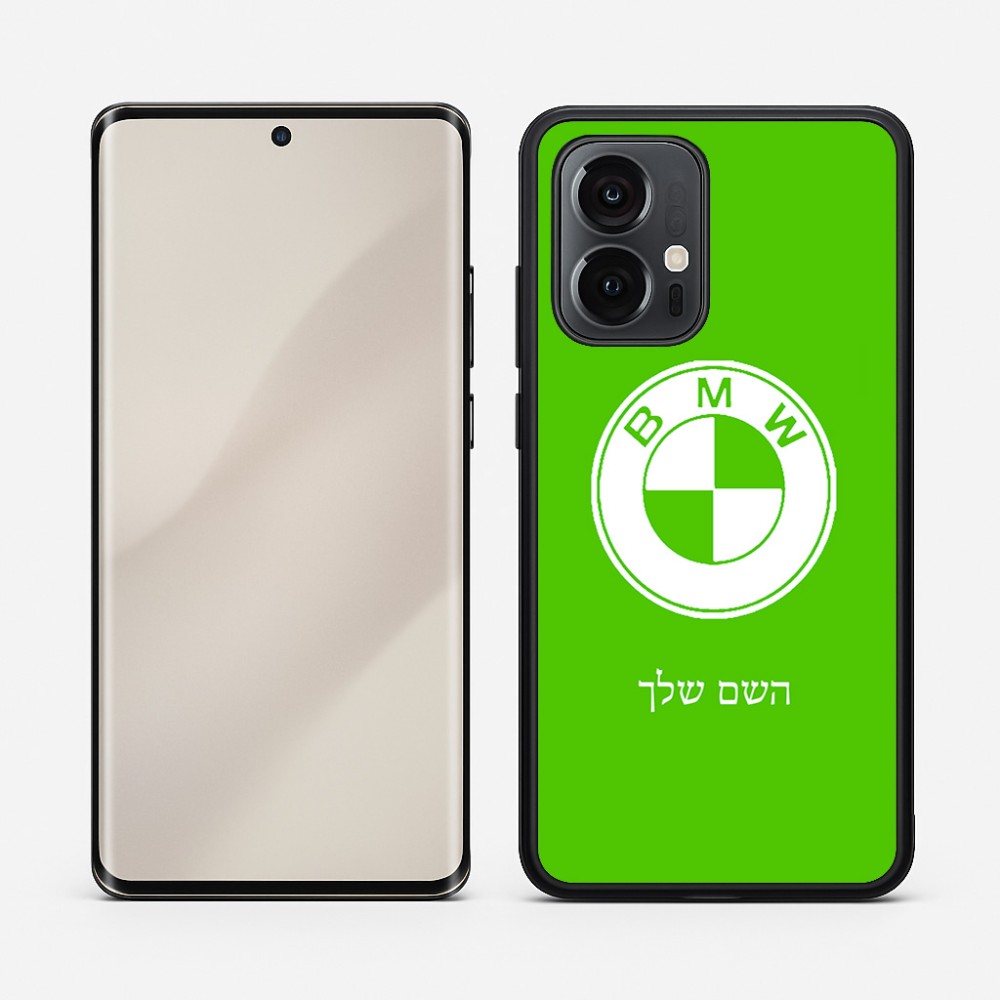 כיסוי בעיצוב אישי עם השם שלך לדגם - Motorola Edge 50 Pro 5G בעיצוב ב.מ.וו