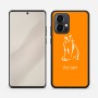 כיסוי בעיצוב אישי עם השם שלך לדגם - Motorola Edge 50 Pro 5G בעיצוב חתול