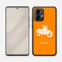 כיסוי בעיצוב אישי עם השם שלך לדגם - Motorola Edge 50 Pro 5G בעיצוב הארלי-דיווידסון