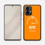 כיסוי בעיצוב אישי עם השם שלך לדגם - Motorola Edge 50 Pro 5G בעיצוב מיכל של בירה