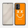 כיסוי בעיצוב אישי עם השם שלך לדגם - Motorola Edge 50 Pro 5G בעיצוב סמיילי