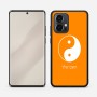 כיסוי בעיצוב אישי עם השם שלך לדגם - Motorola Edge 50 Pro 5G בעיצוב סמל יינג יאנג
