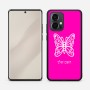 כיסוי בעיצוב אישי עם השם שלך לדגם - Motorola Edge 50 Pro 5G בעיצוב פרפר