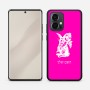 כיסוי בעיצוב אישי עם השם שלך לדגם - Motorola Edge 50 Pro 5G בעיצוב ארנב מחזיק גזר