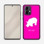 כיסוי בעיצוב אישי עם השם שלך לדגם - Motorola Edge 50 Pro 5G בעיצוב קרנף