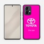 כיסוי בעיצוב אישי עם השם שלך לדגם - Motorola Edge 50 Pro 5G בעיצוב טויוטה