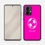כיסוי בעיצוב אישי עם השם שלך לדגם - Motorola Edge 50 Pro 5G בעיצוב כדורגל כדור כדורגל