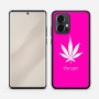 כיסוי בעיצוב אישי עם השם שלך לדגם - Motorola Edge 50 Pro 5G בעיצוב עלה מריחואנה - גראס