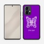 כיסוי בעיצוב אישי עם השם שלך לדגם - Motorola Edge 50 Pro 5G בעיצוב פרפר