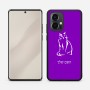 כיסוי בעיצוב אישי עם השם שלך לדגם - Motorola Edge 50 Pro 5G בעיצוב חתול