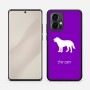 כיסוי בעיצוב אישי עם השם שלך לדגם - Motorola Edge 50 Pro 5G בעיצוב כלב