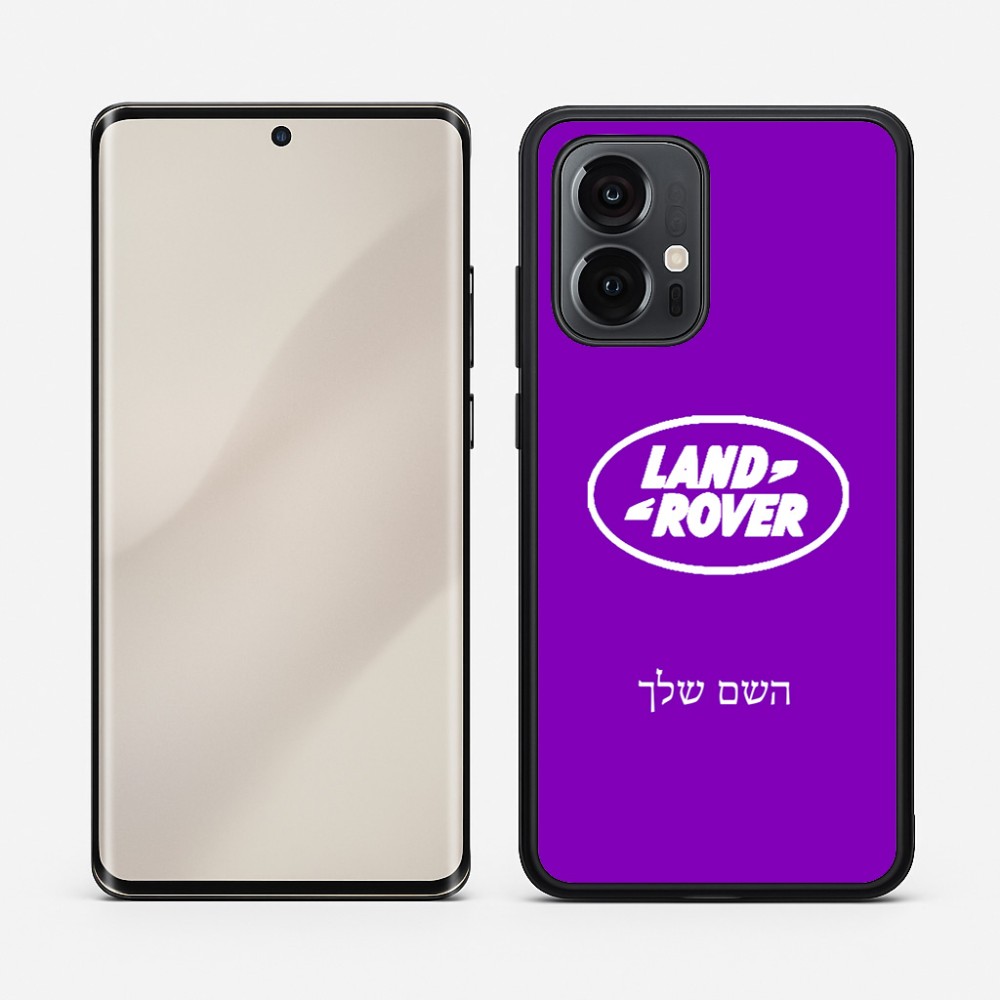 כיסוי בעיצוב אישי עם השם שלך לדגם - Motorola Edge 50 Pro 5G בעיצוב לנד רובר