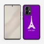 כיסוי בעיצוב אישי עם השם שלך לדגם - Motorola Edge 50 Pro 5G בעיצוב מגדל אייפל