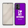 כיסוי בעיצוב אישי עם השם שלך לדגם - Motorola Edge 50 Pro 5G בעיצוב אוהבת את החבר שלי