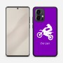 כיסוי בעיצוב אישי עם השם שלך לדגם - Motorola Edge 50 Pro 5G בעיצוב מוטוקרוס