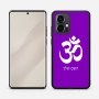כיסוי בעיצוב אישי עם השם שלך לדגם - Motorola Edge 50 Pro 5G בעיצוב סמל אום