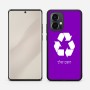 כיסוי בעיצוב אישי עם השם שלך לדגם - Motorola Edge 50 Pro 5G בעיצוב למחזר