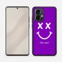 כיסוי בעיצוב אישי עם השם שלך לדגם - Motorola Edge 50 Pro 5G בעיצוב סמיילי