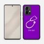 כיסוי בעיצוב אישי עם השם שלך לדגם - Motorola Edge 50 Pro 5G בעיצוב סטטוסקופ רופא