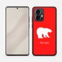 כיסוי בעיצוב אישי עם השם שלך לדגם - Motorola Edge 50 Pro 5G בעיצוב דוב
