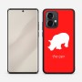 כיסוי בעיצוב אישי עם השם שלך לדגם - Motorola Edge 50 Pro 5G בעיצוב קרנף