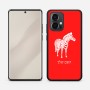 כיסוי בעיצוב אישי עם השם שלך לדגם - Motorola Edge 50 Pro 5G בעיצוב זברה