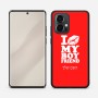 כיסוי בעיצוב אישי עם השם שלך לדגם - Motorola Edge 50 Pro 5G בעיצוב נשקי את חבר שלי